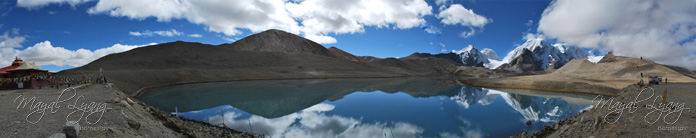 The beautiful Gurudongmar Lake