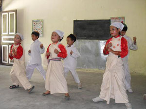 Lepcha children in school