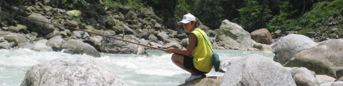 Angling in Dzongu