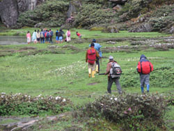 Trekking in Keushong in Dzongu