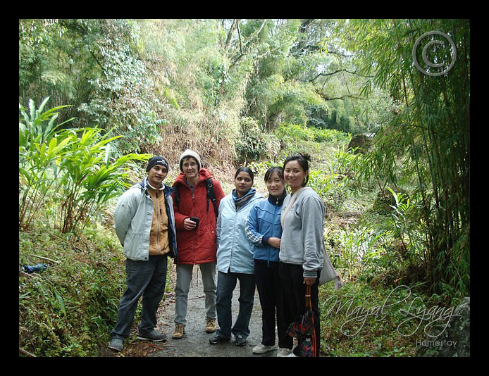 Enjoying nature in Dzongu